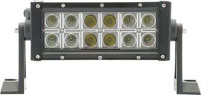 Seachoice 51701 LED Spot/Flood Light Bar: Black Housing: 12 LEDs: 7.25": 12/24V