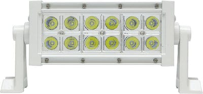 Seachoice 51703 LED Spot/Flood Light Bar: White Housing: 12 LEDs: 7.25": 12/24V