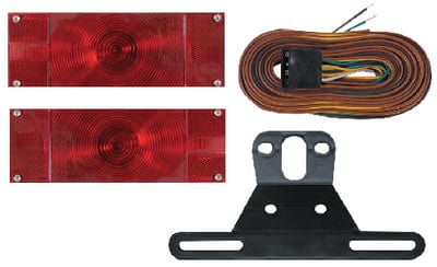 Waterproof Universal Mount Combination Tail Light Kit