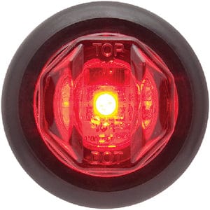 Seachoice 52681 LED 3/4" Mini Sealed Marker/Clearance Kit<BR>Red