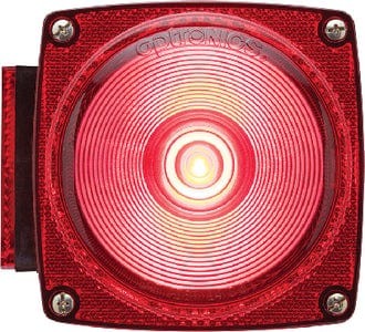 Seachoice 53014 One&trade; Combination Tail Light: Driver Side w/License Plate Illuminator