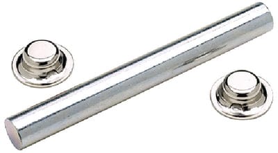 Seachoice Zinc Plated Steel Roller Shaft Includes 2 Pal Nuts
