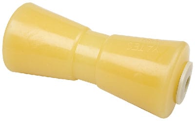Seachoice Non-Marking TP Yellow Rubber Keel Roller With 5/8" ID Hole
