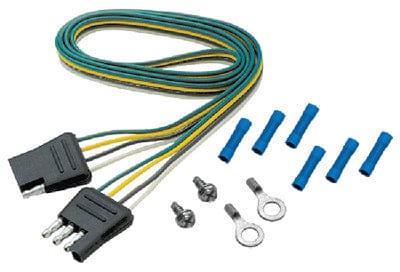 4-Way Flat Trailer Harness 60"<BR>Car and Trailer Side Loop