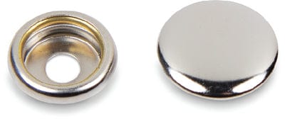 Seachoice Stainless Steel Button Socket With Barrel: 1/4": 40 Sets