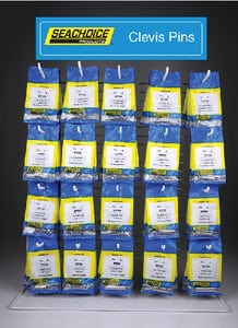 Seachoice Clevis Pin Display - 20 Piece