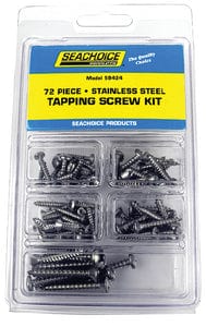 Seachoice Stainless Steel Tapping Screw Kit - 72 Piece