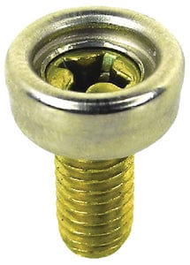 Seachoice Stainless Steel Button Stud With Brass Machine Screw