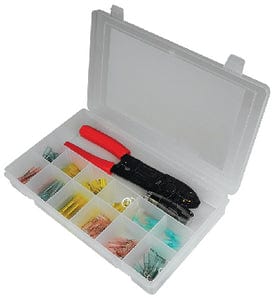 92 Piece Heat Shrink Terminal Kit w/Tools