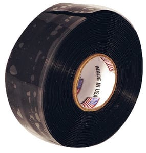 Seachoice Silicone Self-Fusing Tape 1" x 10': Black