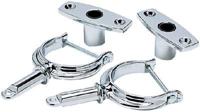 Seachoice 70401 Chrome Plated Zinc Rowlock Set (Sold as Pair)