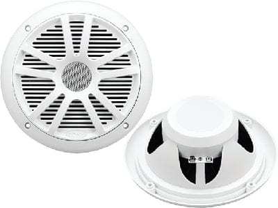 Seachoice 72109 6-1/2" 2-Way Full Range Dual Cone Speakers