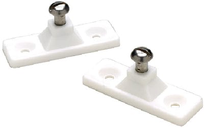 Side Mt Deck Hinge - White