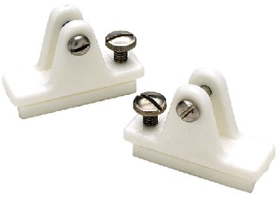 Seachoice Nylon Side Mount Deck Hinges With Stainless Steel Slide Lock (2 Per Pack0