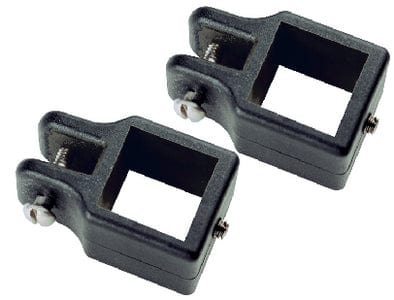 Seachoice Square Jaw Slides Fit 1" OD Tube-Black (2 Per Pack)