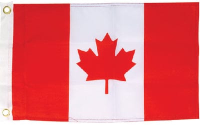 Seachoice 78221 12" x 18" Nylon Print Dyed Canada Flag