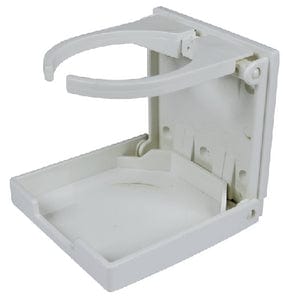 Seachoice 79451 Folding and Adjustable Drink Holder - White