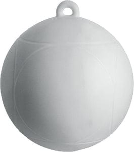 Seachoice 79757 Slalom/Marking Buoy - White: 9" Dia.