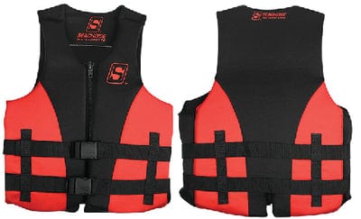 Seachoice 85106 Evoprene Multi-Sport Vest: Red/Black: L