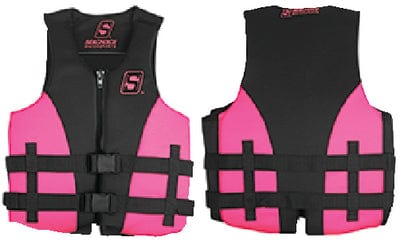 Seachoice 85113 Evoprene Multi-Sport Vest: Pink/Black: Youth