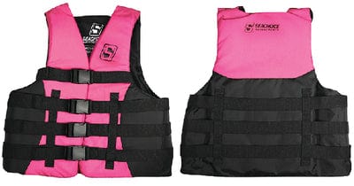 Seachoice 85117 Evoprene Multi-Sport Vest: Pink/Black: XL