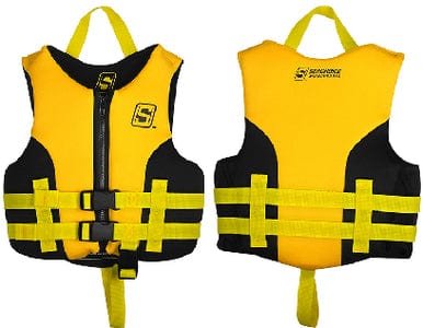 Seachoice 85121 Evoprene Multi-Sport Vest: Yellow/Black: Child