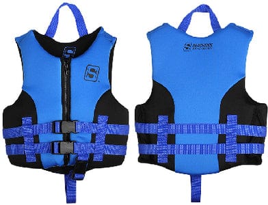 Seachoice 85131 Evoprene Multi-Sport Vest: Blue/Black: Child
