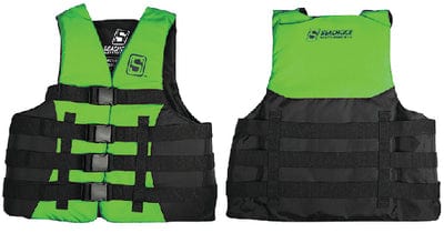 Seachoice 85147 Evoprene Multi-Sport Vest: Green/Black: XL
