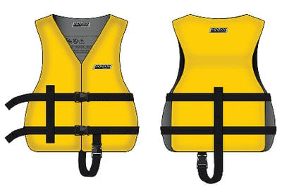 Seachoice 86513 General Purpose Vest<BR>Yellow: Child