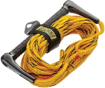 Seachoice 86651 Water Ski Tow Rope: 75': 12" Handle with Textured Rubber Grip