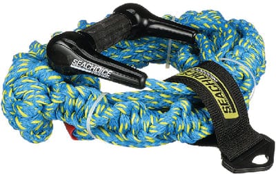 Seachoice 86764 3-Section Wakesurfing Rope: 16': 5-1/2" Handle with Textured Rubber Grip