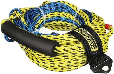 Seachoice 86766 2-Section Tube Tow Rope: 60': Tows Up to 2 Riders