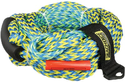 Seachoice 86767 2-Section Tube Tow Rope: 60': Tows Up to 4 Riders