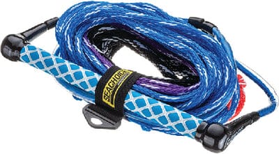 Seachoice 86811 4-Section Wakeboard Rope: 75': 15" Handle with Textured EVA Grip