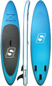 Seachoice 86941 10'6" Inflatable Stand-Up Paddle Board Kit<BR>Aqua Blue
