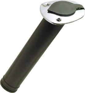Seachoice 30 Degree Plastic Rod Holder With Stainless Steel Flange