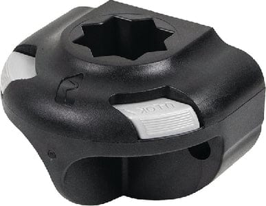 Seachoice 89933 SidePort Accessory Base: Black: 12/case