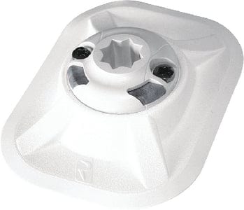 Seachoice 89938 RibPort Accessory Mount: White: 8/case