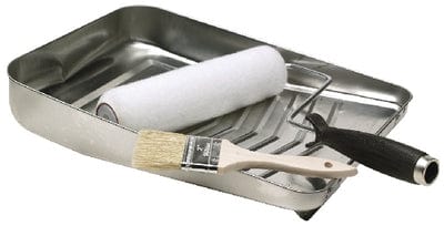 Seachoice Metal Paint Tray Kit (Includes 9" Frame: 2" Chip Brush: 9" Cover and Metal Paint Tray)