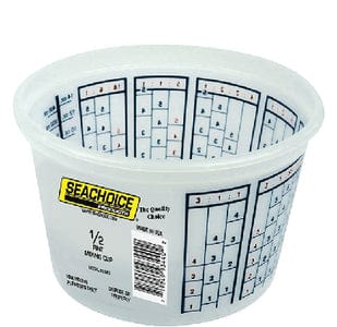 Seachoice Paint Mix Container<BR>1/2 Pint 