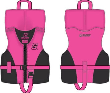 Seachoice 99494 Infant Evoprene Vest - Canada Only: Pink / Black