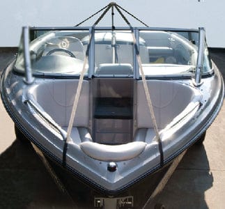 Carver Boat Cover Support System (Includes 22 to 70" Support Pole With Snap and Vinyl End: System Center and Strap Set)