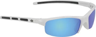 Yachter's Choice 41383 "Snook" Polarized Sunglasses with Blue Mirror Lenses & White Frame