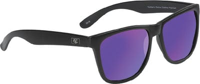 Yachter's Choice 43855 "Catalina" Polarized Sunglasses<BR>Black Matte Frame: Purple Mirror Lens