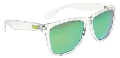 Yachter's Choice 43858 "Catalina" Polarized Sunglasses<BR>Clear Frame: Green Mirror Lens