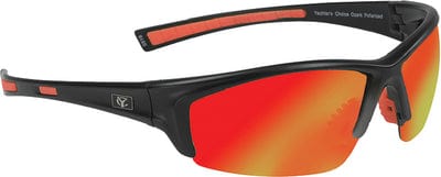 Yachter's Choice 44056 "Ozark" Polarized Sunglasses<BR>Red Mirror / Orange Accent Frame