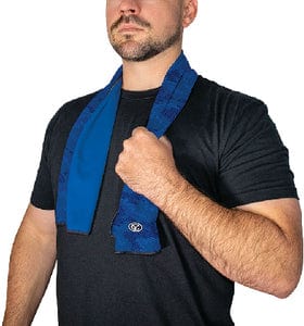 Yachter's Choice 48100 Reversible Cooling Towel: Blue