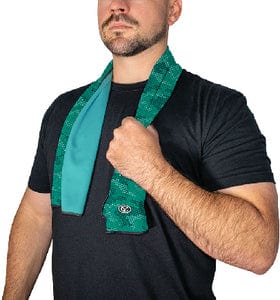 Yachter's Choice 48101 Reversible Cooling Towel: Green