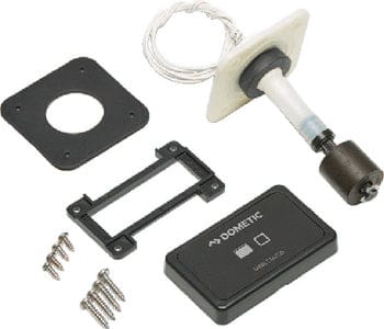 Dometic Model DTM01 1-Light Waste Tank Monitoring System Panel-Black; 1-Level Probe Cap Assembly