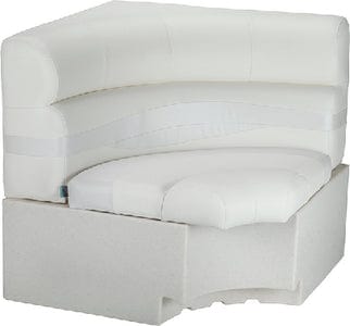 Lippert Platinum Series Pontoon Furniture: Square Corner: Dove Grey